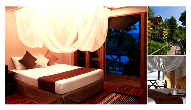 Deluxe Seaview Bungalow at Away Koh Kood Resort